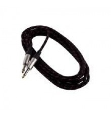 Rockcable RCL 30203 TC C/ BLACK Инструментальный кабель, джек-джек, 3 метра, в оплётке