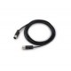 Rockboard RBO CAB MD FX 200 BK FlaX Plug MIDI Cable, 200 cm / 78 47/64