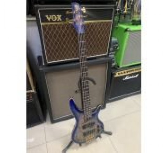 Ibanez SR2605-CBB Premium 5-ти струнная бас-гитара, цвет лазурный USED