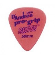 D'Andrea RPGB351.50TH ProGrip Brites Медиаторы, дерлин, 0,50мм