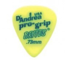 D'Andrea RPGB351.73MD ProGrip Brites Медиаторы, дерлин 0,73мм