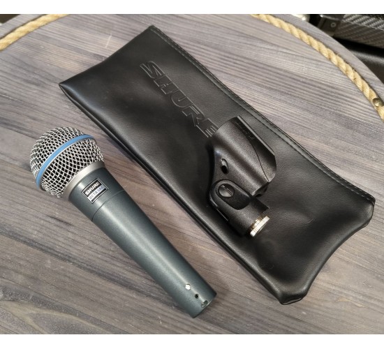 Shure BETA 58A динамический суперкардиоидный вокальный микрофон USED