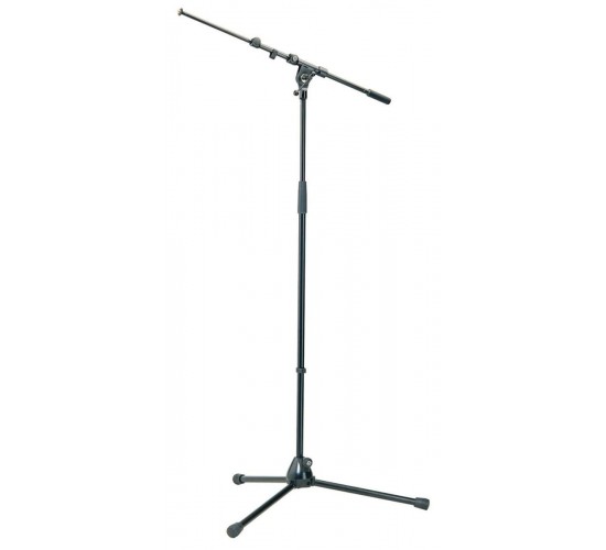 Konig & Meyer (K&M) 21090-300-55 микрофонная стойка «журавль», черная