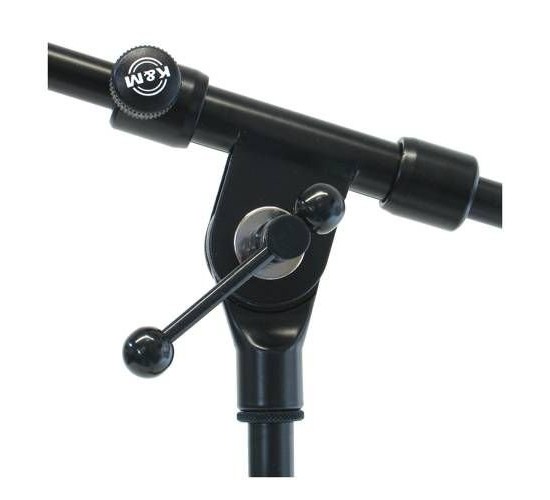 Konig & Meyer (K&M) 21090-300-55 микрофонная стойка «журавль», черная