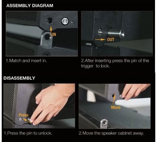 Soundking G110 Акустическая система, элемент линейного массива, пассивный