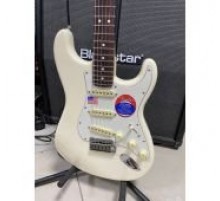 Fender Jeff Beck Stratocaster Olympic White электрогитара, цвет белый США