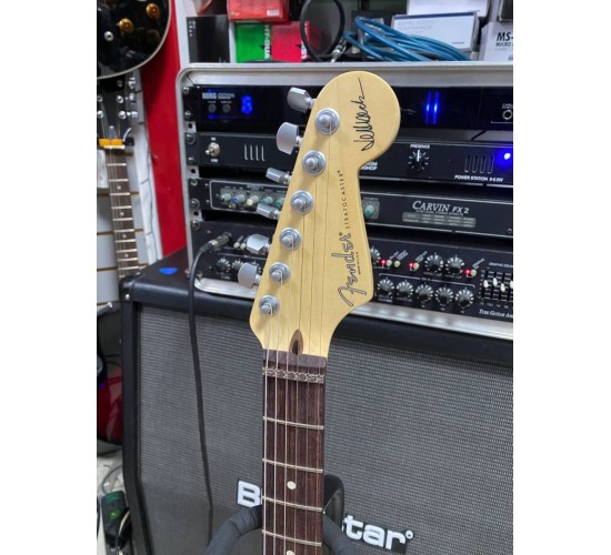 Fender Jeff Beck Stratocaster Olympic White электрогитара, цвет белый США