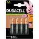 DURACELL HR6 4BL (уп 4 шт) - Аккумулятор тип AA Дюраселл