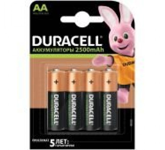 DURACELL HR6 4BL (уп 4 шт) - Аккумулятор тип AA Дюраселл