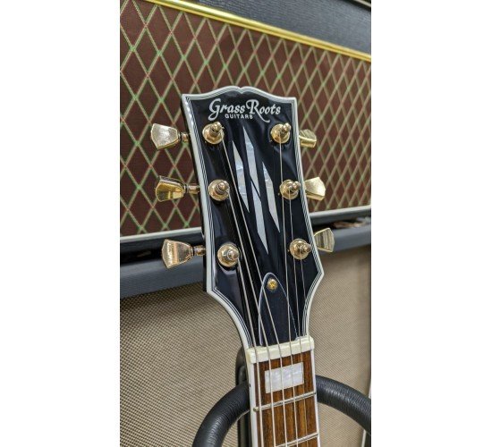 Grass Roots G-LPC-MINI BK Les Paul электрогитара, цвет черный, выставочный образец