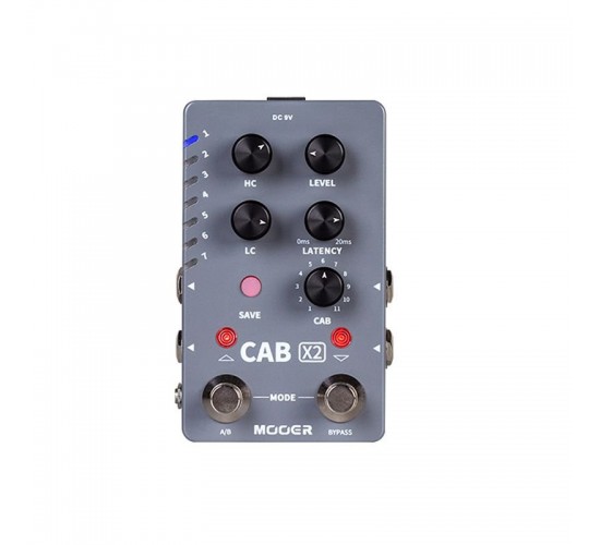 Mooer Cab X2 педаль эффектов эмулятор кабинетов