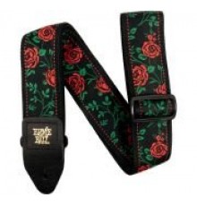 Ernie Ball 5318 гитарный ремень Jacquard с рисунком Spanish Rose