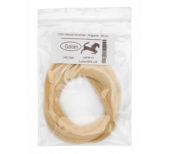 Golden LHC-Set Конский волос для виолончельного смычка. 80см 10 грамм.