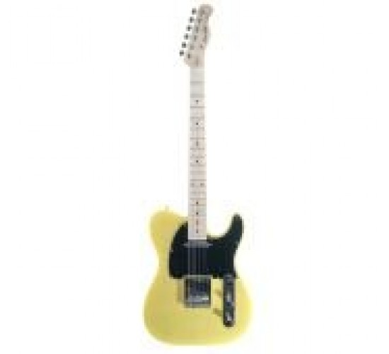 Bacchus BTE-1M электрогитара, цвет желтый USED