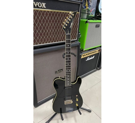 Fernandes TEJ-55G электрогитара, цвет черный USED