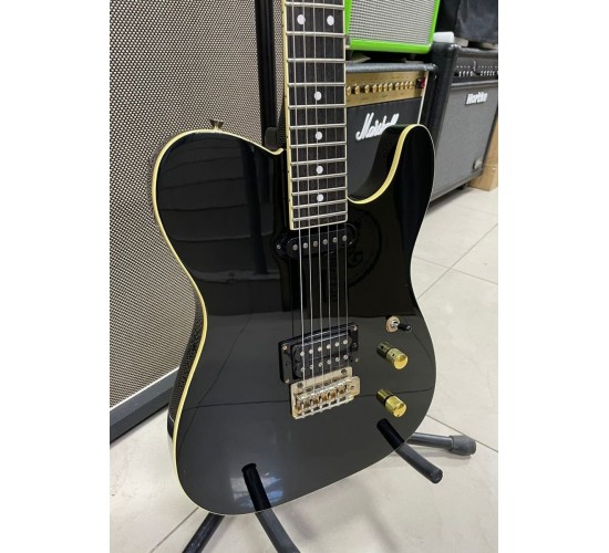 Fernandes TEJ-55G электрогитара, цвет черный USED