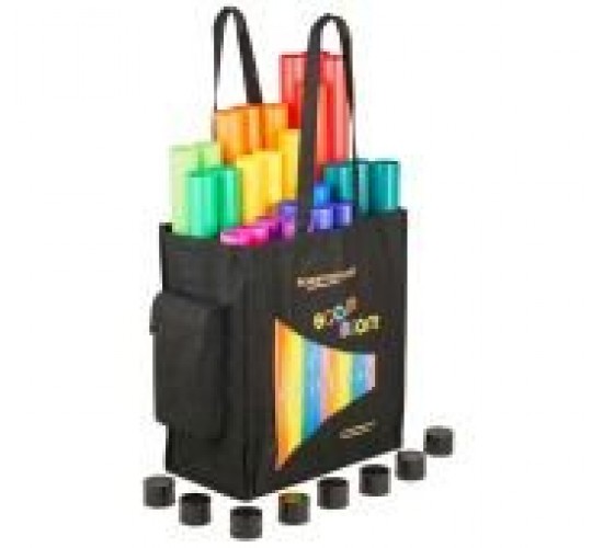 Boomwhackers BW-SET04 набор из 28 перкуссионных трубок разной тональности, 8 октаваторов и чехол