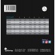 Galli Strings RS965 Комплект струн для 8-струнной электрогитары, Италия