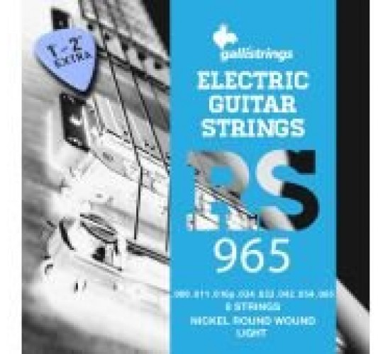 Galli Strings RS965 Комплект струн для 8-струнной электрогитары, Италия