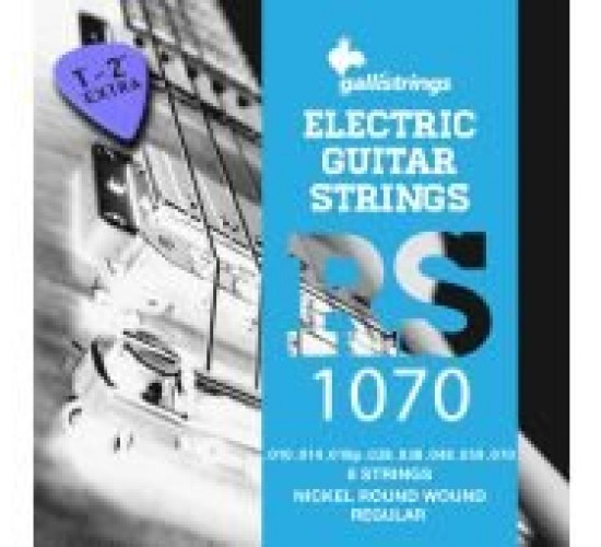 Galli Strings RS1070 Комплект струн для 8-струнной электрогитары, Италия