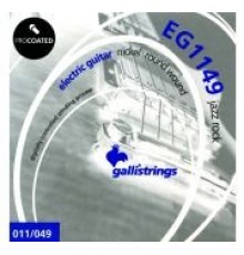 Galli Strings EG1149 Комплект струн для 6-струнной электрогитары, никель, jazz rock, Италия