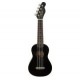 Fender Venice-Black укулеле сопрано, цвет черный