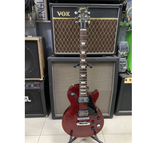 Gibson Les Paul Studio Robot электрогитара, цвет Wine Red, США 2008 USED