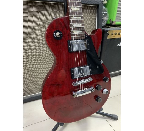 Gibson Les Paul Studio Robot электрогитара, цвет Wine Red, США 2008 USED