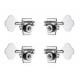 Paxphil GB400-2+2-CR Колки для бас-гитары 2+2, хром