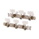 Paxphil JC-79-3+3-CR Колки для классической гитары, на планке, никель