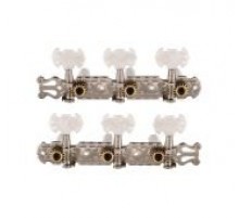 Paxphil JC-79-3+3-CR Колки для классической гитары, на планке, никель