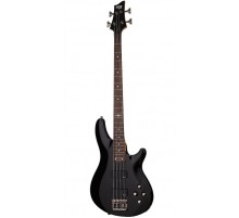 Schecter C-4 BASS MSBK бас-гитара, цвет черный матовый