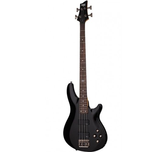 Schecter C-4 BASS MSBK бас-гитара, цвет черный матовый