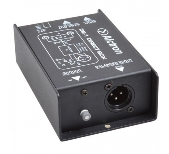 Alctron DB-1 D.I. Box Преобразователь акустического сигнала, пассивный