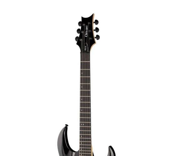 Clevan CX-13MBK Электрогитара, цвет черный
