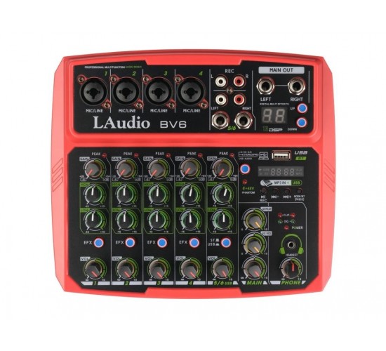 LAudio BV6 Микшерный пульт, 6 каналов