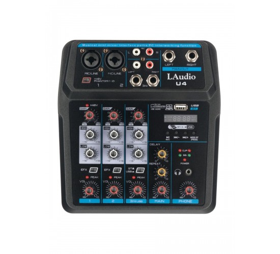 LAudio U4 Микшерный пульт, 4 канала