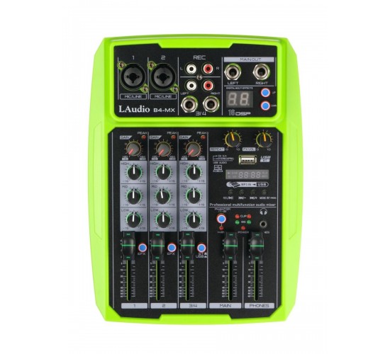 LAudio B4-MX Микшерный пульт, 4 канала