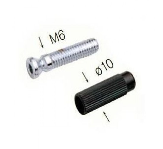 Paxphil MB005-CR крепления струнодержателя (втулка с болтом), хром (2шт.)