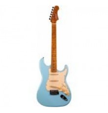 JET JS-300 BL электрогитара, Stratocaster, корпус липа, 22 лада,SSS, tremolo, цвет Sonic blue