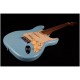 JET JS-300 BL электрогитара, Stratocaster, корпус липа, 22 лада,SSS, tremolo, цвет Sonic blue