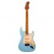 JET JS-300 BL электрогитара, Stratocaster, корпус липа, 22 лада,SSS, tremolo, цвет Sonic blue