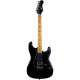 JET JS-400 BK G электрогитара, Stratocaster, корпус липа, 22 лада, HSS, tremolo, цвет BK