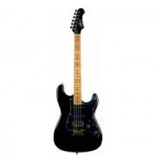 JET JS-400 BK G электрогитара, Stratocaster, корпус липа, 22 лада, HSS, tremolo, цвет BK