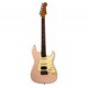JET JS-400 PK R электрогитара,Stratocaster, корпус липа, 22 лада, HSS, tremolo, цвет PK
