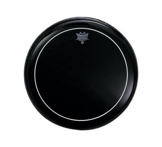 Remo ES-1622-CH Pinstripe Ebony 22« пластик для бас-барабана 22»