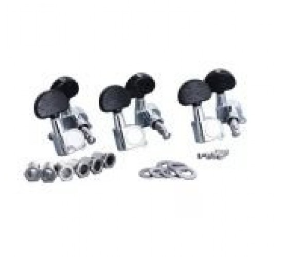 Smiger PP-B05 комплект колков 3+3 типа Grover, закрытый механизм, хромированные