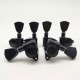 Smiger PP-B06 BK комплект колков 3+3 типа Grover, закрытый механизм, черные