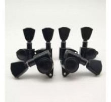 Smiger PP-B06 BK комплект колков 3+3 типа Grover, закрытый механизм, черные