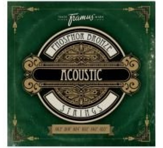 Framus 47220M струны для акустической гитары 12-53 (Medium), фосфор/ бронза